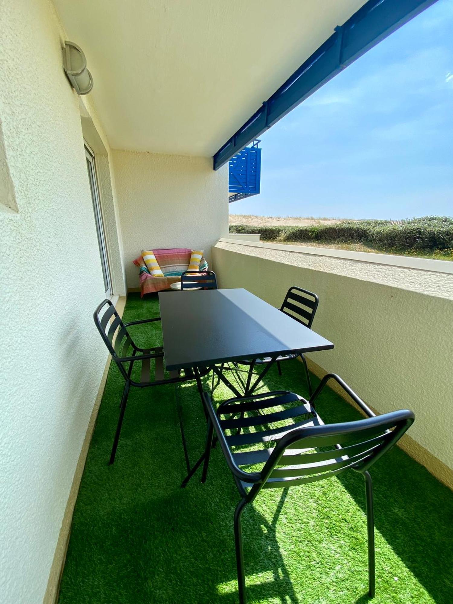 Charmant Appartement En Front De Mer Avec Piscine Lacanau Eksteriør bilde