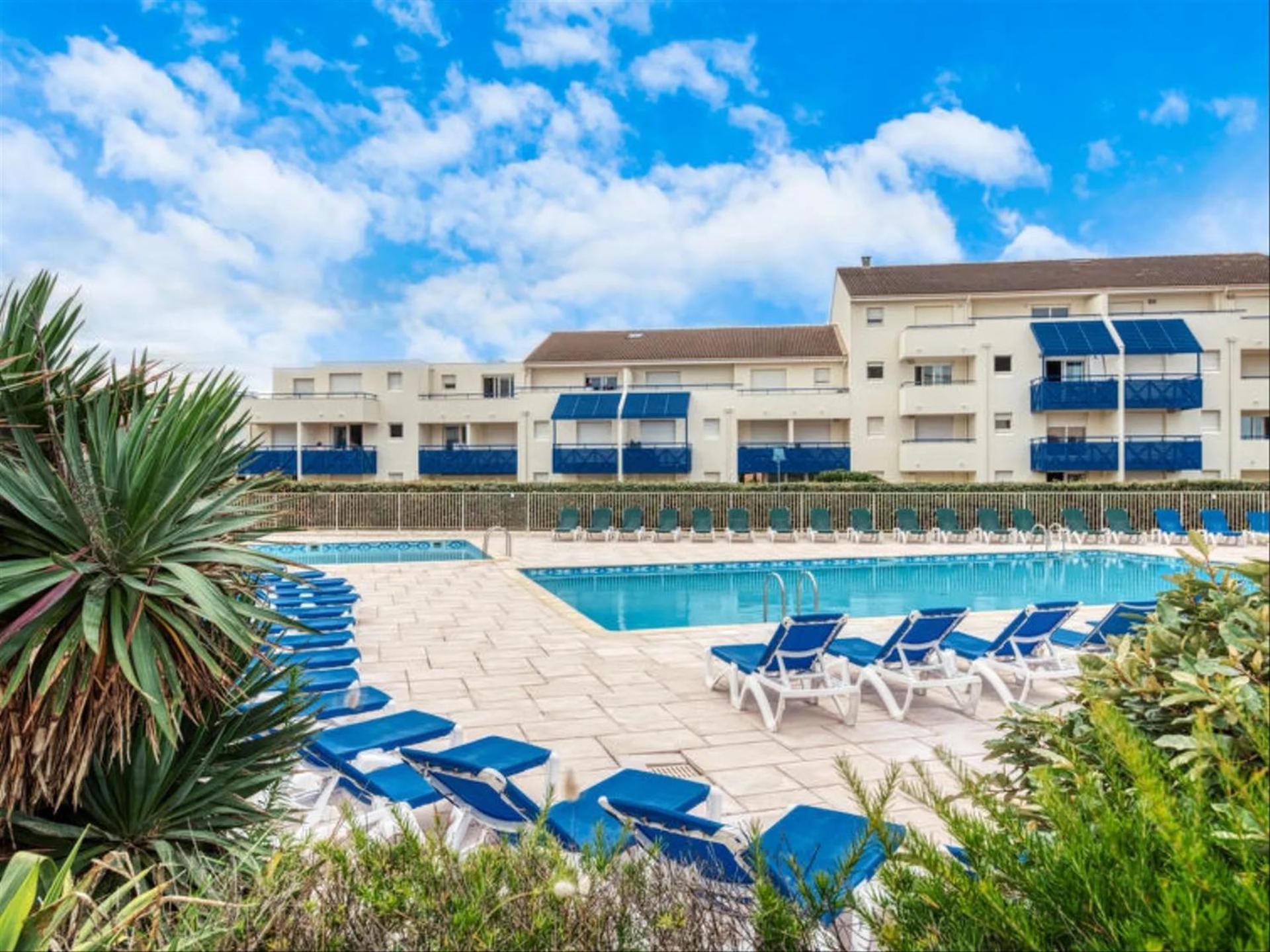 Charmant Appartement En Front De Mer Avec Piscine Lacanau Eksteriør bilde